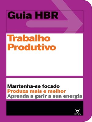 cover image of Trabalho produtivo